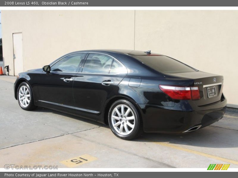 Obsidian Black / Cashmere 2008 Lexus LS 460