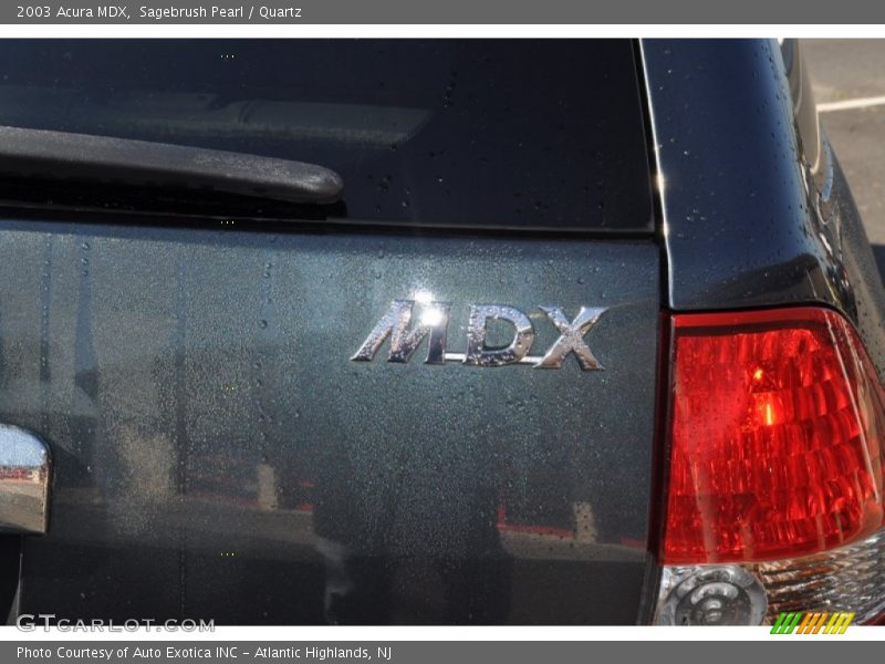Sagebrush Pearl / Quartz 2003 Acura MDX