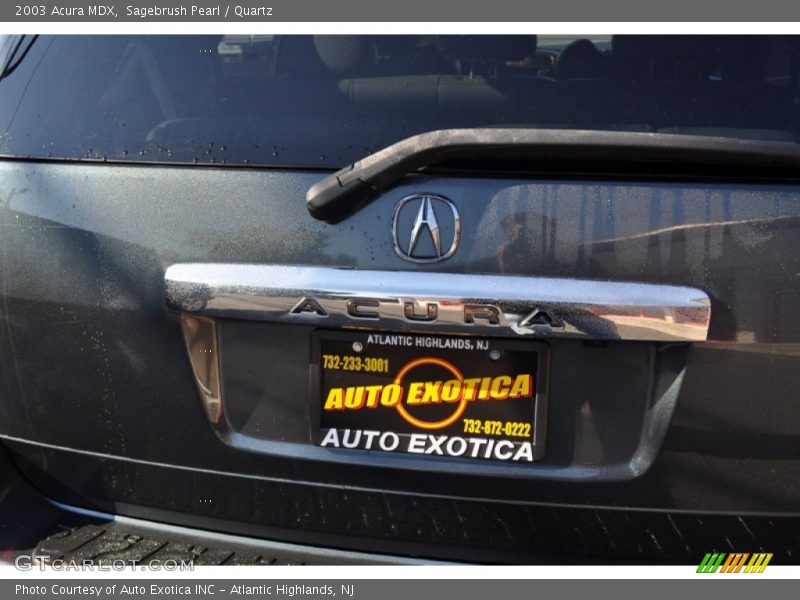 Sagebrush Pearl / Quartz 2003 Acura MDX