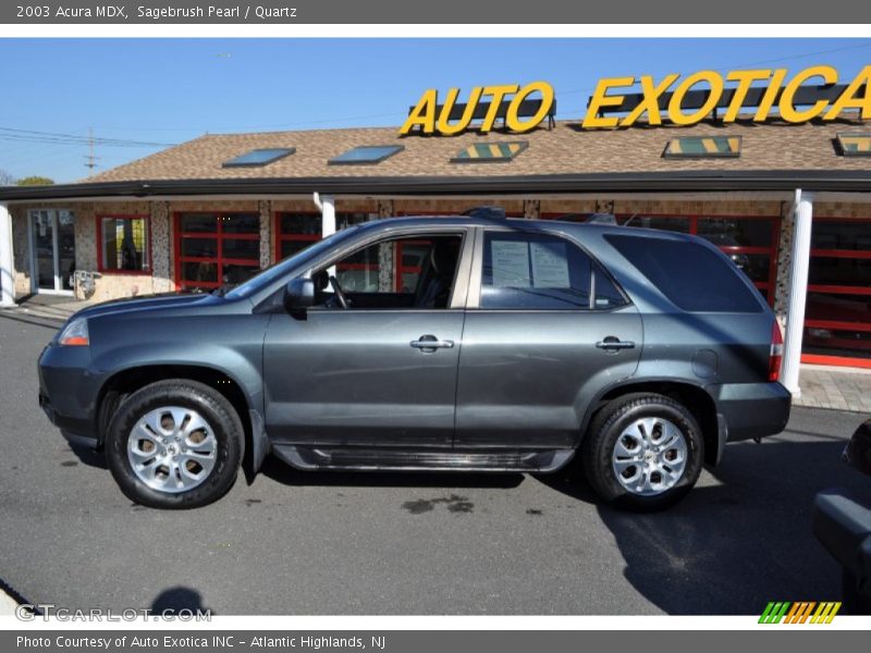 Sagebrush Pearl / Quartz 2003 Acura MDX