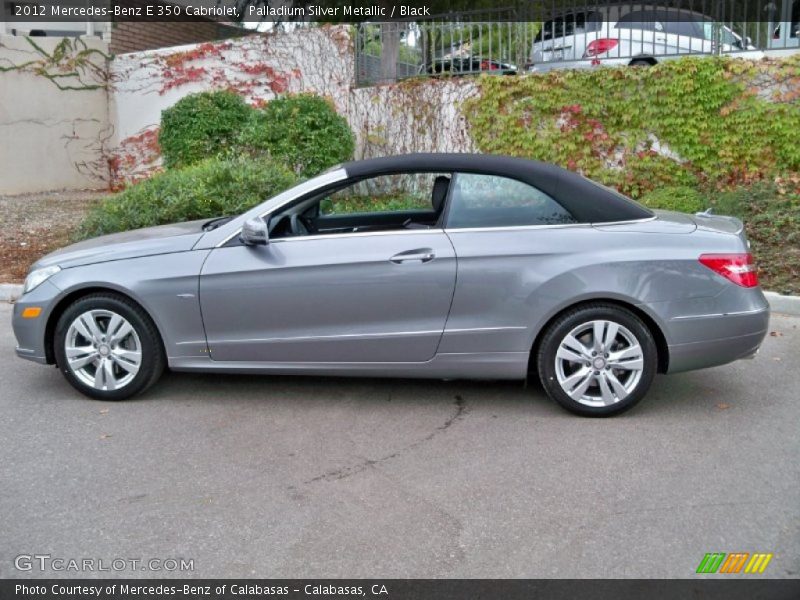  2012 E 350 Cabriolet Palladium Silver Metallic