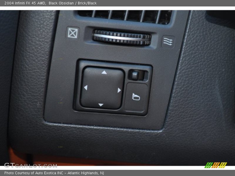 Controls of 2004 FX 45 AWD