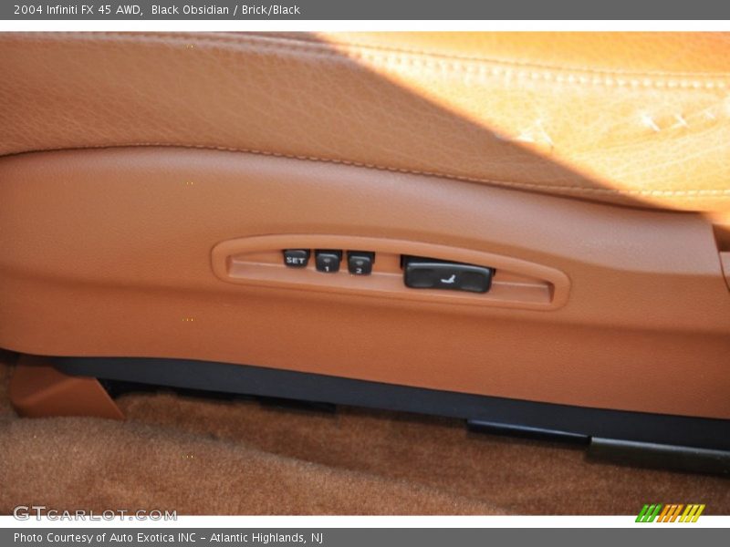 Controls of 2004 FX 45 AWD
