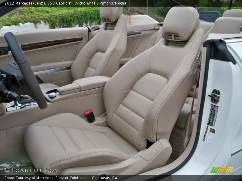  2012 E 350 Cabriolet Almond/Mocha Interior