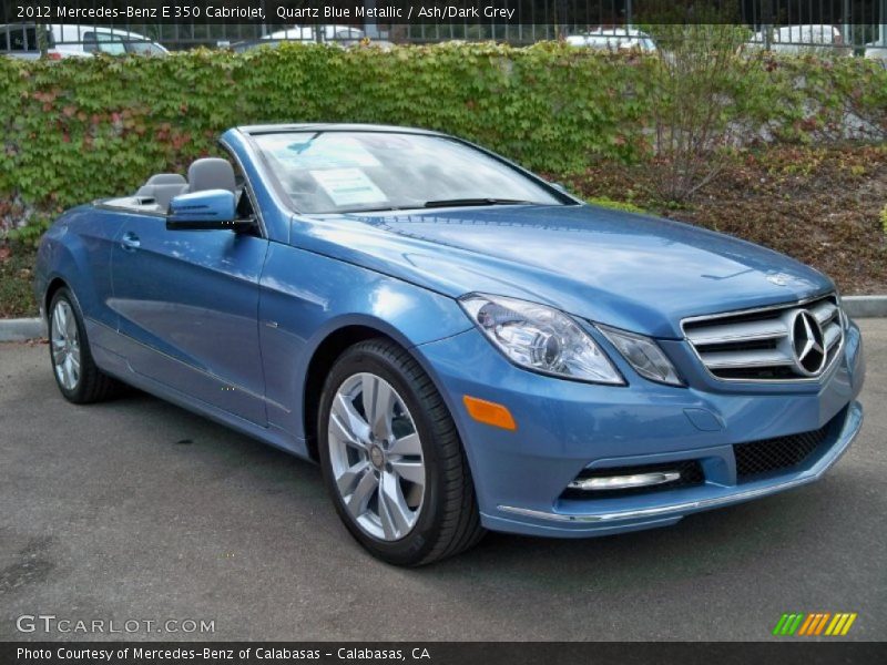 Front 3/4 View of 2012 E 350 Cabriolet