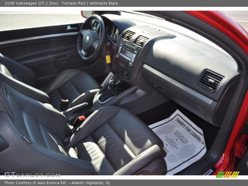 Tornado Red / Anthracite Black 2008 Volkswagen GTI 2 Door