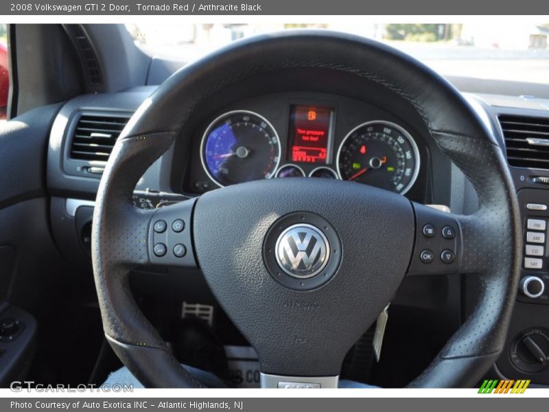 Tornado Red / Anthracite Black 2008 Volkswagen GTI 2 Door