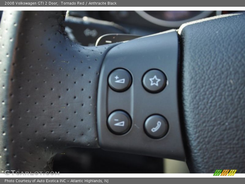 Tornado Red / Anthracite Black 2008 Volkswagen GTI 2 Door