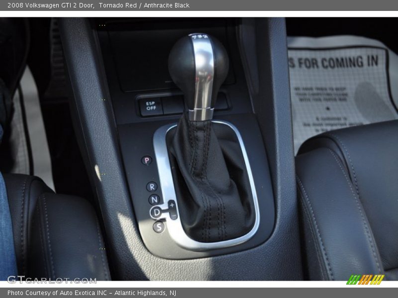  2008 GTI 2 Door 6 Speed DSG Dual-Clutch Automatic Shifter