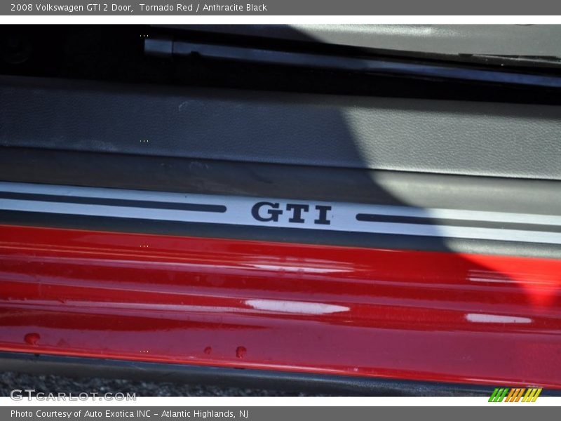 Tornado Red / Anthracite Black 2008 Volkswagen GTI 2 Door