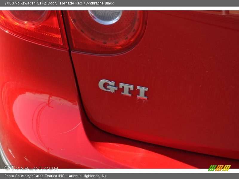 Tornado Red / Anthracite Black 2008 Volkswagen GTI 2 Door