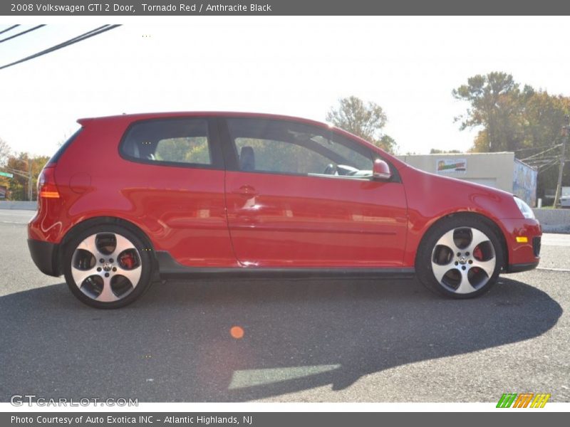 Tornado Red / Anthracite Black 2008 Volkswagen GTI 2 Door