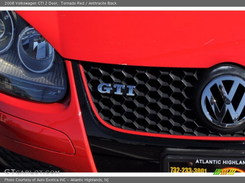 Tornado Red / Anthracite Black 2008 Volkswagen GTI 2 Door