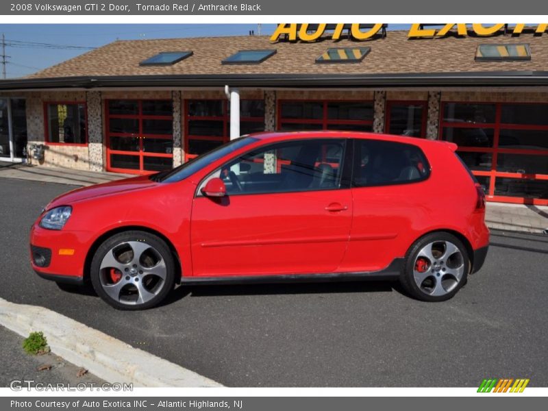 Tornado Red / Anthracite Black 2008 Volkswagen GTI 2 Door