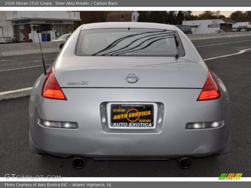 Silver Alloy Metallic / Carbon Black 2006 Nissan 350Z Coupe