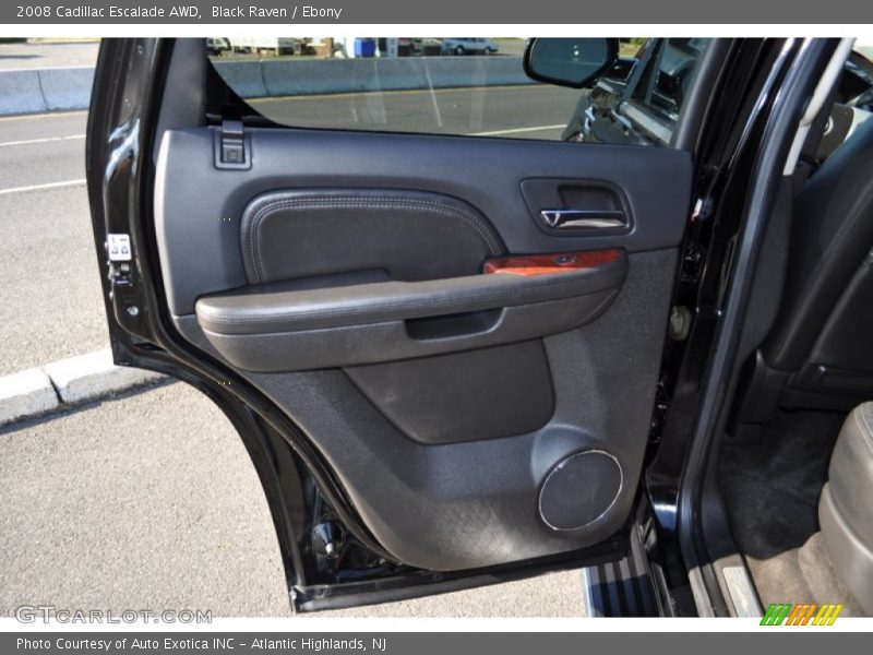 Black Raven / Ebony 2008 Cadillac Escalade AWD