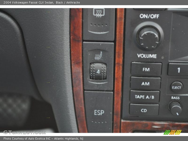 Controls of 2004 Passat GLX Sedan