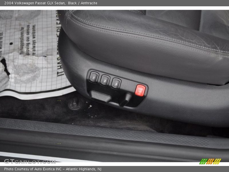 Controls of 2004 Passat GLX Sedan