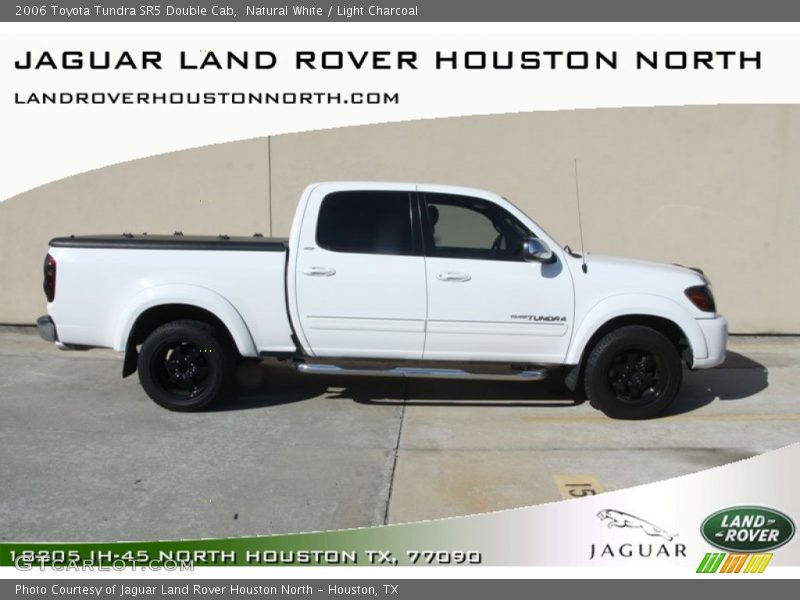 Natural White / Light Charcoal 2006 Toyota Tundra SR5 Double Cab