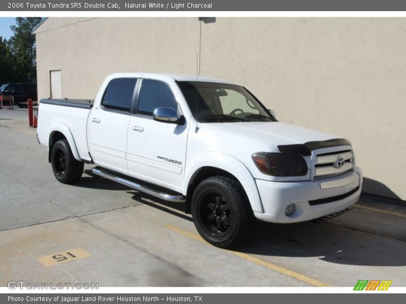 Natural White / Light Charcoal 2006 Toyota Tundra SR5 Double Cab