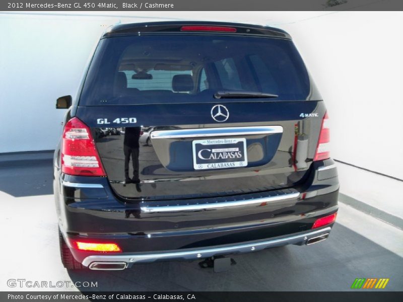 Black / Cashmere 2012 Mercedes-Benz GL 450 4Matic