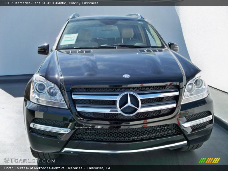 Black / Cashmere 2012 Mercedes-Benz GL 450 4Matic