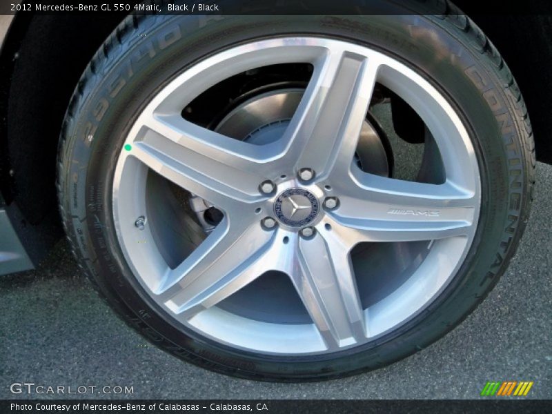 Black / Black 2012 Mercedes-Benz GL 550 4Matic
