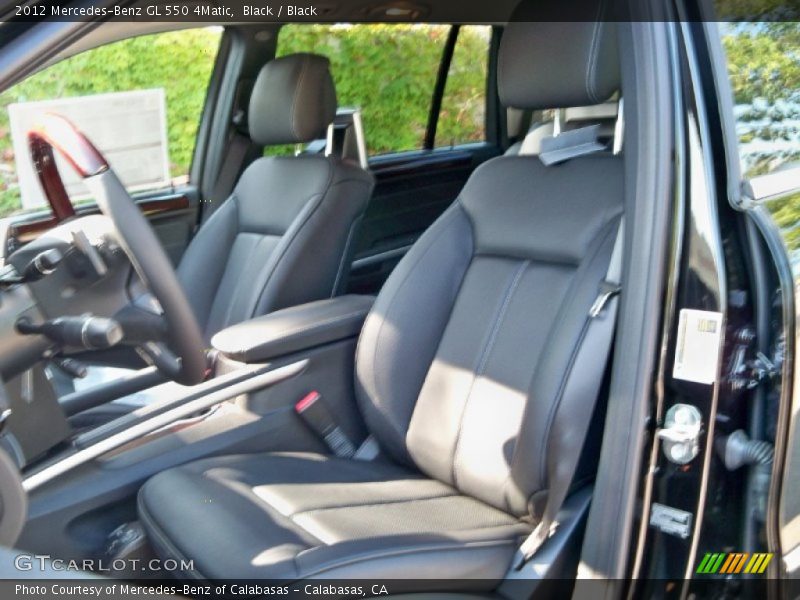 Black / Black 2012 Mercedes-Benz GL 550 4Matic