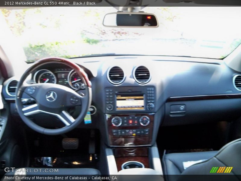 Black / Black 2012 Mercedes-Benz GL 550 4Matic