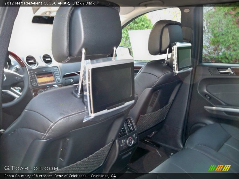 Black / Black 2012 Mercedes-Benz GL 550 4Matic