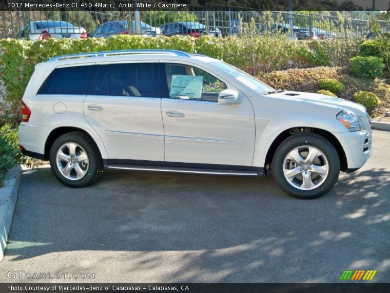 Arctic White / Cashmere 2012 Mercedes-Benz GL 450 4Matic