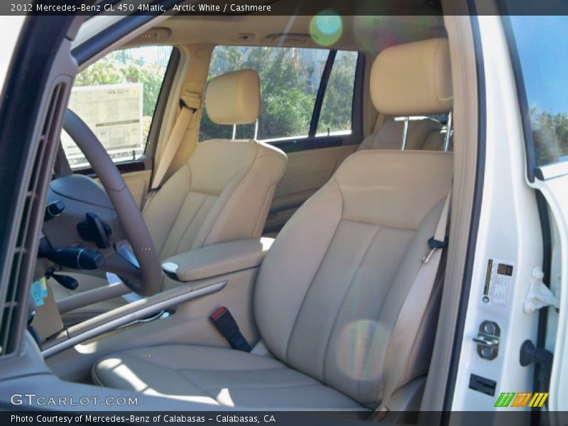Arctic White / Cashmere 2012 Mercedes-Benz GL 450 4Matic