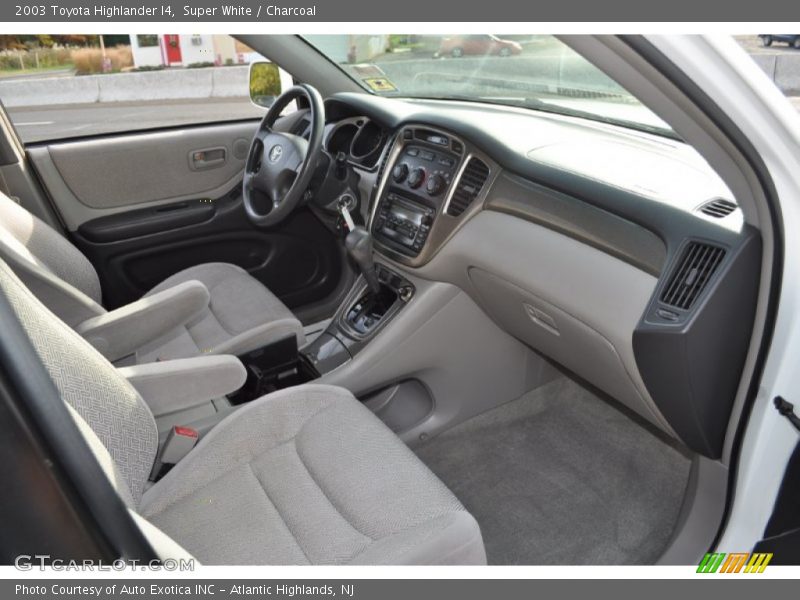 Dashboard of 2003 Highlander I4
