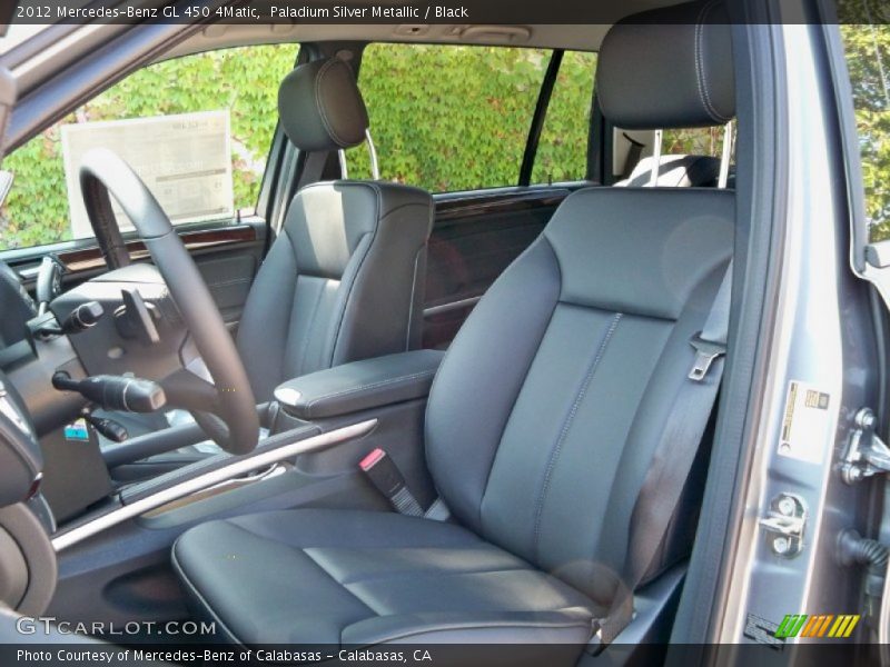 Paladium Silver Metallic / Black 2012 Mercedes-Benz GL 450 4Matic