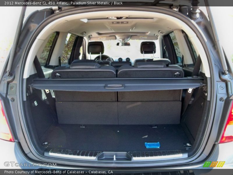 Paladium Silver Metallic / Black 2012 Mercedes-Benz GL 450 4Matic