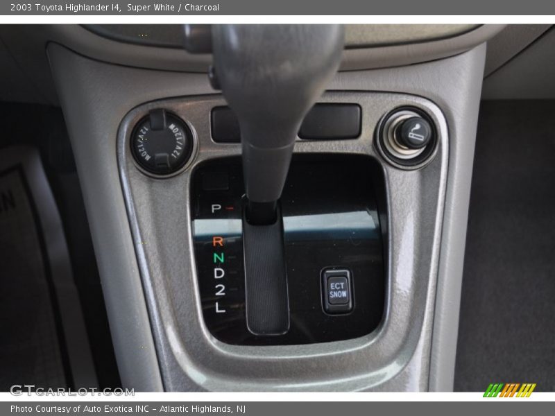  2003 Highlander I4 4 Speed Automatic Shifter