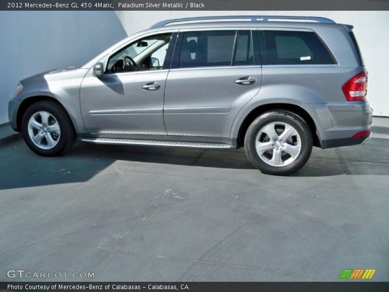 Paladium Silver Metallic / Black 2012 Mercedes-Benz GL 450 4Matic