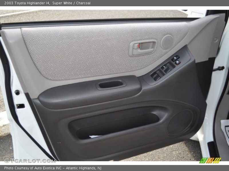 Door Panel of 2003 Highlander I4