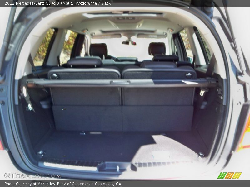 Arctic White / Black 2012 Mercedes-Benz GL 450 4Matic