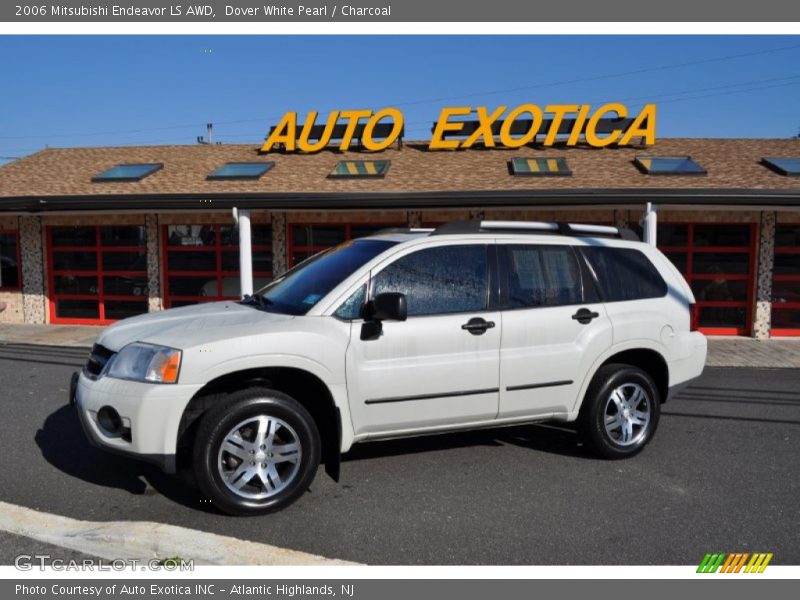 Dover White Pearl / Charcoal 2006 Mitsubishi Endeavor LS AWD
