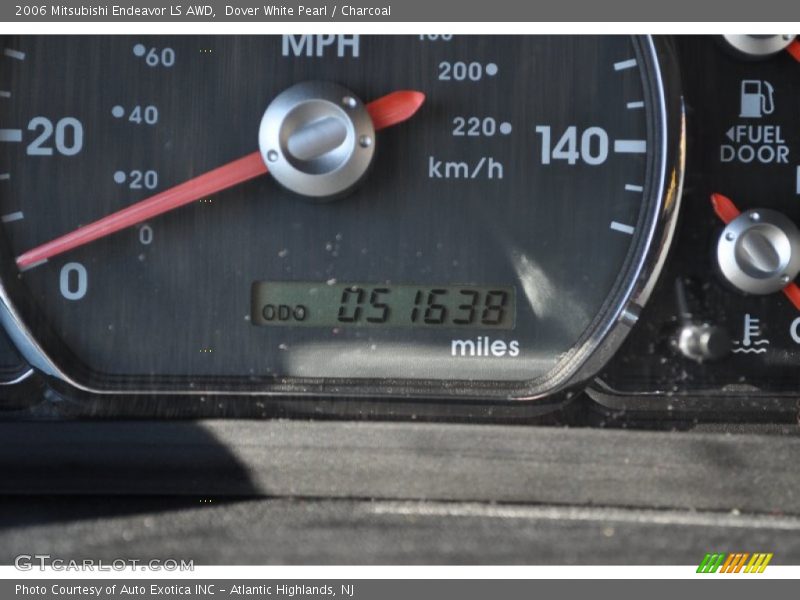 Dover White Pearl / Charcoal 2006 Mitsubishi Endeavor LS AWD