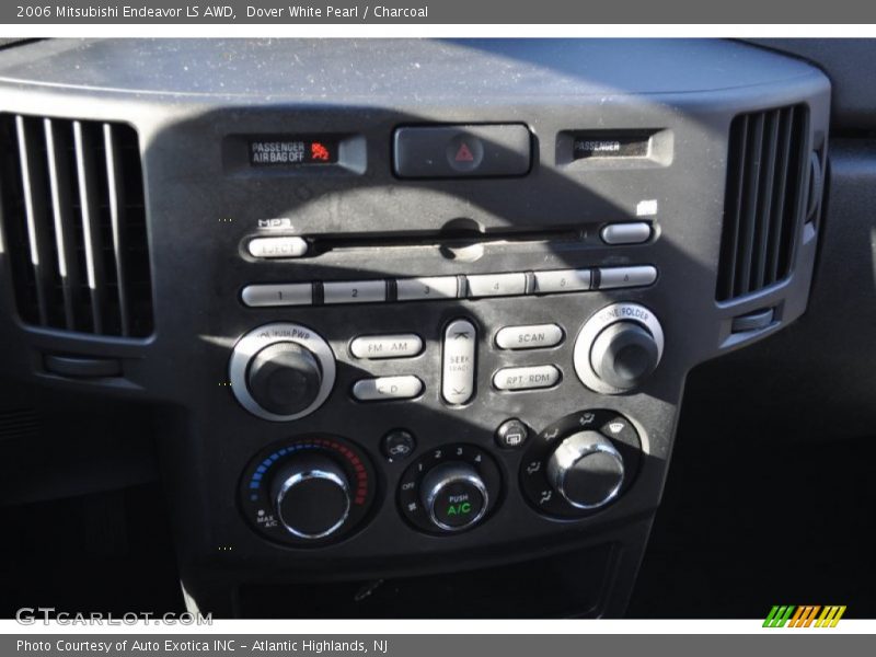 Controls of 2006 Endeavor LS AWD