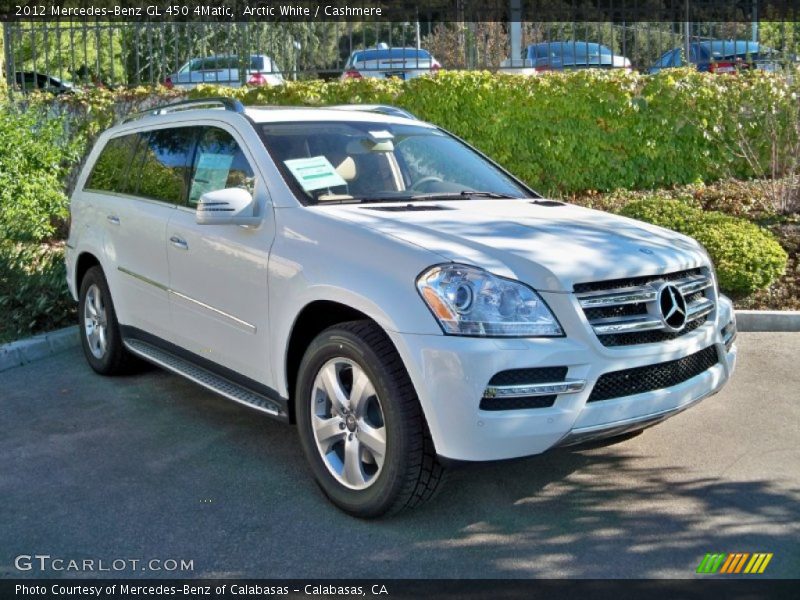 Arctic White / Cashmere 2012 Mercedes-Benz GL 450 4Matic