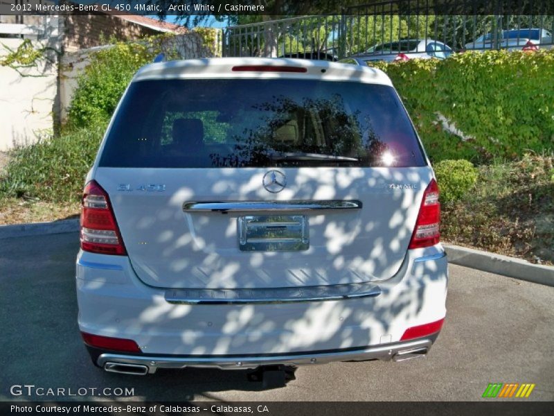 Arctic White / Cashmere 2012 Mercedes-Benz GL 450 4Matic