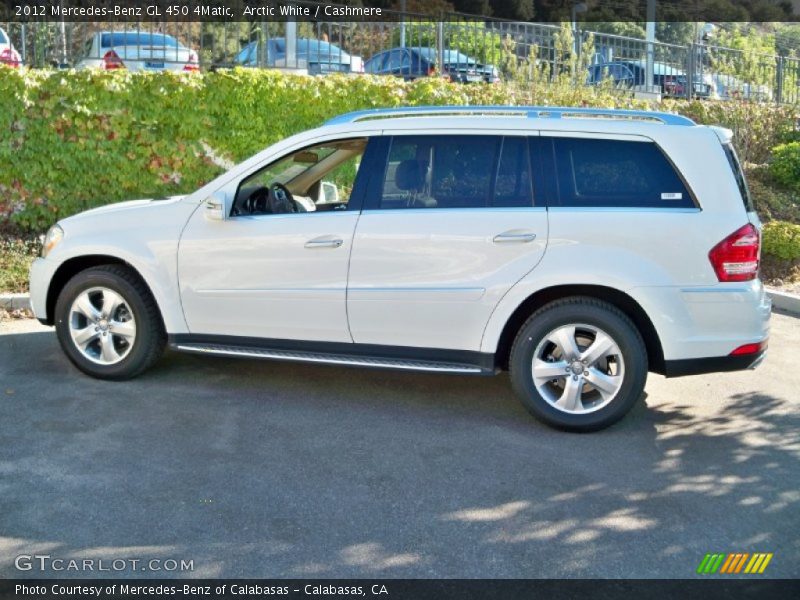 Arctic White / Cashmere 2012 Mercedes-Benz GL 450 4Matic