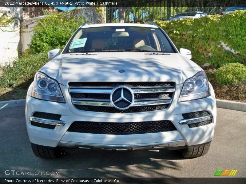 Arctic White / Cashmere 2012 Mercedes-Benz GL 450 4Matic