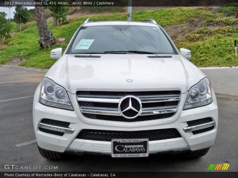 Arctic White / Cashmere 2012 Mercedes-Benz GL 450 4Matic