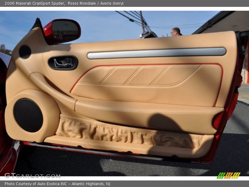Door Panel of 2006 GranSport Spyder