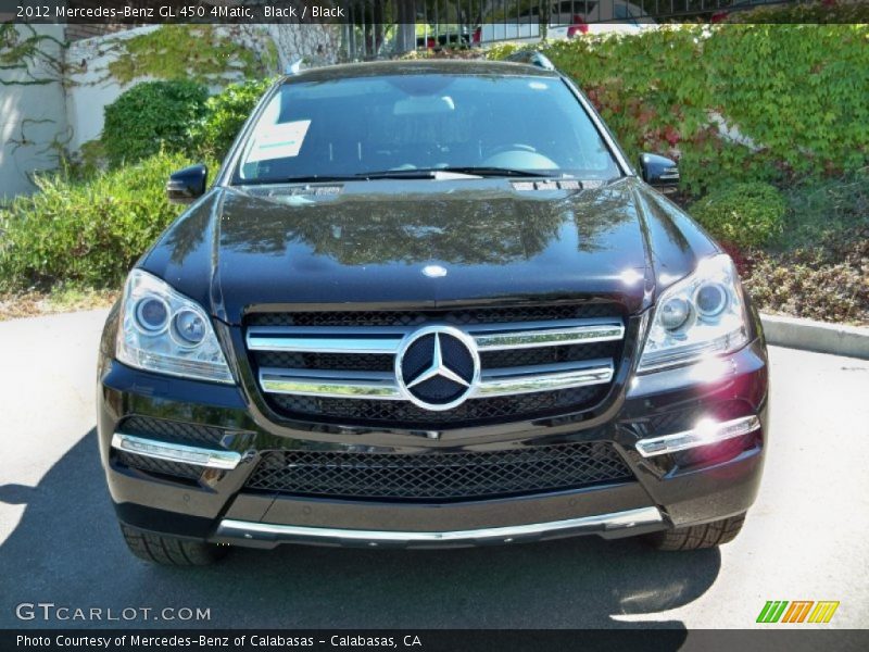 Black / Black 2012 Mercedes-Benz GL 450 4Matic