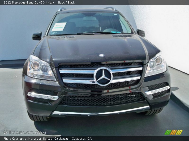 Black / Black 2012 Mercedes-Benz GL 450 4Matic